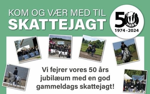 Kom og vær med til skattejagt i Harridslev Rideklub